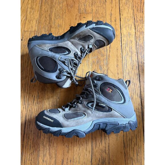 Garmont Hiking Boots Mens Size 10 Gray Black Mid GORE-TEX Vibram Waterproof - Picture 1 of 9